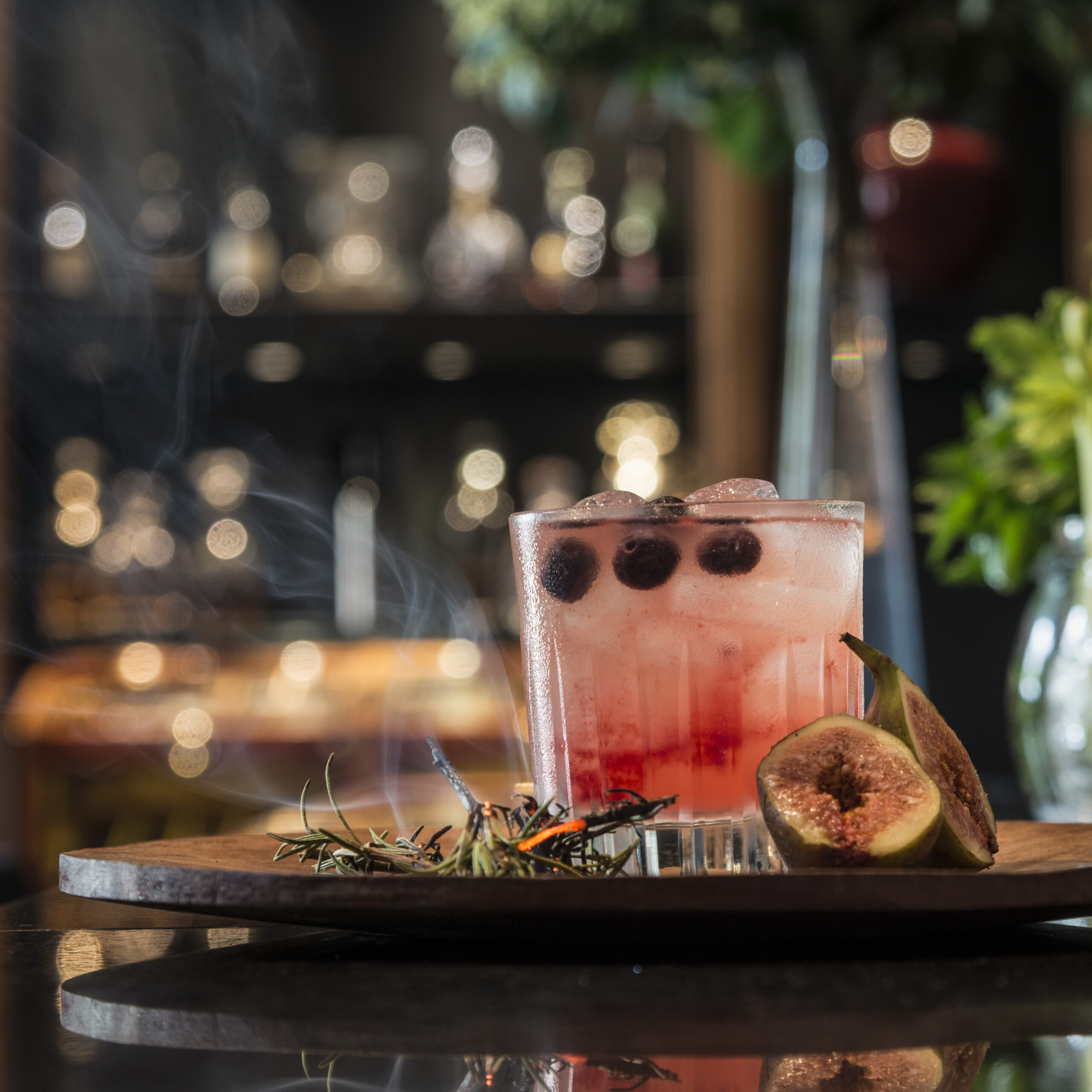 Siganture cocktails at Oak Bar